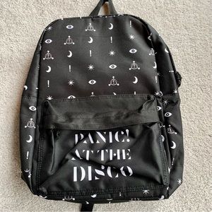 NWOT Panic! At The Disco Backpack